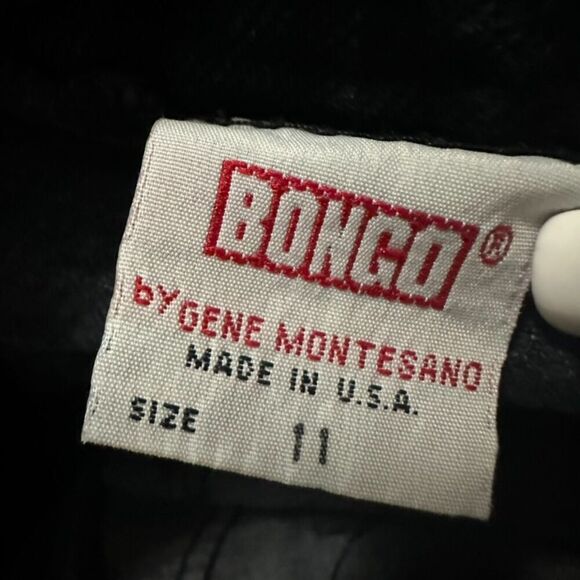 Vintage Bongo High Rise‎ Jean Shorts Women's 11 Black Jorts 90's Y2K Streetwear - Picture 3 of 8